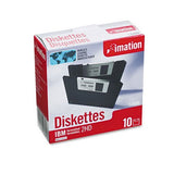 imation Products - imation - 3.5 Diskettes, IBM-Formatted, DS/HD, 10/Box - Sold As 1 Box - Cost effective. - Low torque reduces 