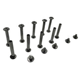 Zoomella 10Pcs Nickel Plated Screws Rivets Diy Scrapbook Album Binding Black 10X25Mmcrafts|Leathercrafts|Leathercraft Accessorie