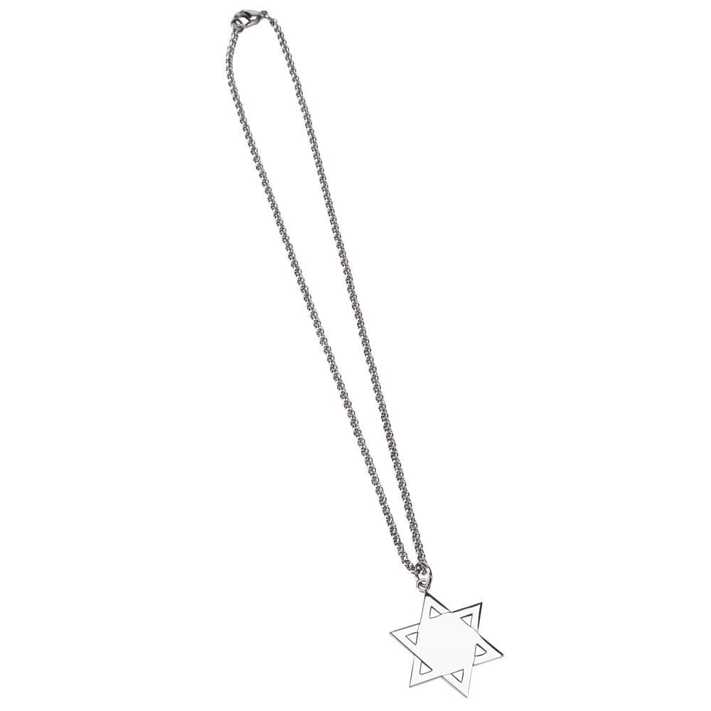 Creative Gifts Ss Star Of David With Ss Chain