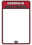 Georgia Bulldog Dry Erase Marker Board