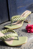 Shoetopia Girls Ruhi Green Heeled Sandal - 3 Uk (Girls-Ruhi-Green),Green,3,B0CQK6NPHF