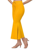 Smowkly Valentino Lycra || Fish Tail Shape Wear || Saree Shaper For Women Yellow