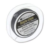 Miyuki Duraline Strong Beading Thread 20meters (Smoke Grey, 0.12mm)