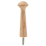 Woodpeckers Oak Wooden Shaker Pegs 3-inch, Pack of 10 Wooden Wall Hooks, Wood Hooks for Hanging Shaker Peg Rail and DIY Coat/Hat