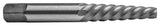 Century Drill & Tool 73406 Spiral Flute Screw Extractor, 5/8 -7/8
