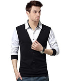 Eyebogler Men'S Solid Regular Fit T-Shirt (T16_Black Xxl)