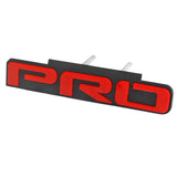 Ljtsheng For Trd Pro Front Grille Insert Emblem Badge 5 9/16 Inch 3D Grille Decoration Nameplate Decal Fit For Tacoma Tundra 4Runner Pack Of 1 (Red) -Like New