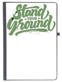 Udnag Ruled Notebook Diary Stand Your Ground, [A5 80Pages 80Gsm]