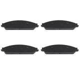 ECCPP D1070-7975 4pcs Front Semi Metallic Disc Brake Pad Set - Fit For Ford Five Hundred 2005-2007, Freestyle 2005-2007, Taurus 