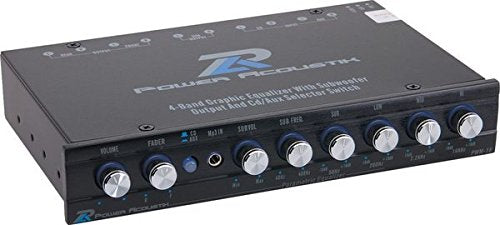Power Acoustik Pwm-16 Pre-Amp Equalizer, Standard Packaging