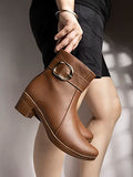 Shoetopia Women'S Flat Boots Tan 7 Uk,Tan,7,B0BSC45BZM