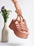 Shoetopia Girls P-100 Peach Wedge Sandal - 2 Uk (Girls-P-100-Peach),Peach,2,B0CQK42MQM