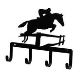 Village Wrought Iron Horse & Jockey Key Holder Key Hooks