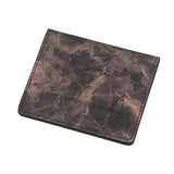 Merishopp 5Xvaccination Card Protector Slim Leather Wallet For Documents Black| Trendy | Comfortable | Fashionable | Soft Fabric
