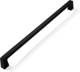 khtumeware 6 Pack Black Cabinet Pulls 10 Inch(256mm) Hole Centers,Black Cabinet Pulls Kitchen Cabinet Hardware for Cupboard Draw