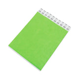 Crowd Management Wristband, Sequential Numbers, 9 3/4 X 3/4, Neon Green, 500/Pk