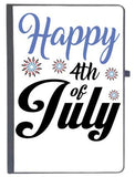 Udnag Ruled Notebook Diary American Day | 4Th July, [A5 80Pages 80Gsm]