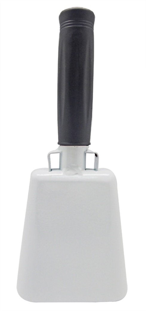 Toys+ Cowbell with Handle Various Sizes and Colors (White, 8)