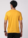 Adro Men'S Regular Fit T-Shirt (Rnr-M-Ame-Mu-L_Mustard_Large)