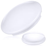 Angoily Ceiling Fan Light Covers, Clip on Ceiling Light Cover, Plastic Replacement Lamp Shade Clip on Ceil Lampshade for Bedroom