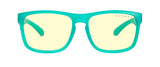 GUNNAR Unisex Amber Tint Reading Glasses, Emerald Green, 58mm US