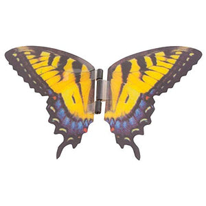 Animated Butterfly In A Jar Yellow Swallowtail Figurine By Sciencepurchase