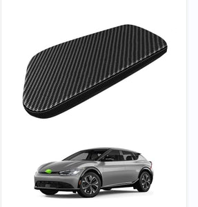 Autorder Center Console Cover for Kia Forte 2019-2024 Accessories Carbon Fiber Armrest Cover Anti-Scratch Middle Console Pad Lea