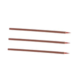 HOMSFOU 3pcs Little Red Calligraphy Brush Set Chinese Ink Writing Brush for Beginners and Artists