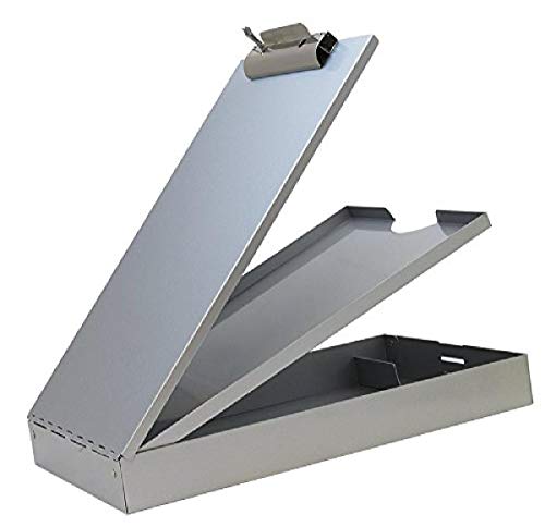 Saunders 21017 Recycled Aluminum Cruiser Mate Storage Clipboard Lightweight, Heavy Duty, Dual Storage Paper Holder. Storage