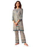 Libas Women'S Cotton Blend Coords (400800_Mustard