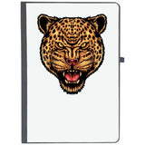 Udnag Ruled Notebook Diary Leopard | Strength And Focus, [A5 80Pages 80Gsm]