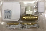 FloodStop Water Heater Leak Detector Kit with Automatic Water ShutOff and Visual/Audible Alarms, 3/4 PushtoConnect