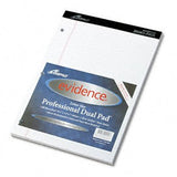Ampad Evidence Dual Pads PAD,DUAL,LTR100SHT,WHT (Pack of15)