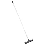 Silicone Pet Hair Broom, Carpet Cleaner, Salon Broom, with Builtin Window Washer Squeegee and 55inch Metal Handle