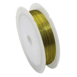 ATORSE 4xMetal Craft Wire Iron DIY Wire Jewellery for Crafts Beading Jewelry Making Gold
