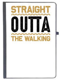 Udnag Ruled Notebook Diary Walking | Straight Copy, [A5 80Pages 80Gsm]