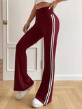 Toplot Women'S Flare Leg Bell Bottom Pants Trouser (Pant-5159-Maroon-30),Maroon,30,B0CVN4DP4S