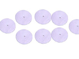 The Design Cart White Centre Hole Circular Plastic Sequins, 250 Grams, 1.9 cm Sequins for Embroidery Work, Jewellery Making, Des