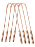 Auflex Tounge Scraper Cleaner, 100% Useful Professional Copper Tongue Cleaner, Tongue Cleaner For Adults,NonSynthetic Grip Tong