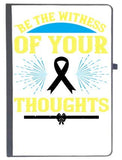 Udnag Ruled Notebook Diary Witness, Laywer | Be The Witness Of Your Thoughts, [A5 80Pages 80Gsm]