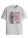 Adro Men'S Graphic Printed 100% Cotton T-Shirt - Regular Fit, Printed T-Shirts For Men (Rn24-Bcl-Gr_Grey_M)