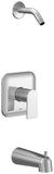 Moen UT2473NH Genta LX MCORE 3Series 1Handle Tub and Shower Trim Kit, Valve Required, Chrome