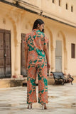 Greciilooks Women'S Rayon Printed Regular Fit Co Ord Set (Gl-W2117&Tr1080_Mint Green_M)