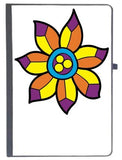 Udnag Ruled Notebook Diary Flower | Flower, [A5 80Pages 80Gsm]