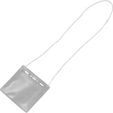Advantus Wearable Badge Holder, Clear (97098)