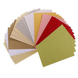 ATORSE 3x50 Sheets Double Sided Specialty Pearlescent Paper for Making Cards 15x10 cm