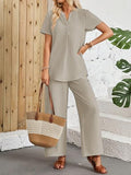 Toplot Casual Wear Pant Top Set || Fancy Co-Ord Set ||Coord Sets For Women (Pop-Coord-5250-Cream-M),Cream,,B0F1YN438N