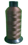 Bonded Nylon Sewing Thread #277 T270 Heavy Duty for Upholstery, Outdoor, Leather, Canvas, Jeans (Dark Brown, Tex 270)
