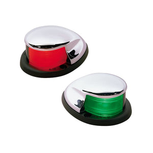 Perko 0228Dp0Chr Horizontal-Mount Bi-Color Side Light - Chrome Finish
