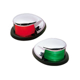 Perko 0228Dp0Chr Horizontal-Mount Bi-Color Side Light - Chrome Finish